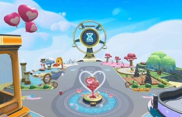 浪漫版蛋仔岛全景图