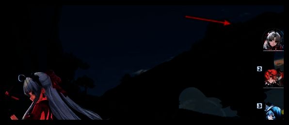 往北视角箭头处位置图