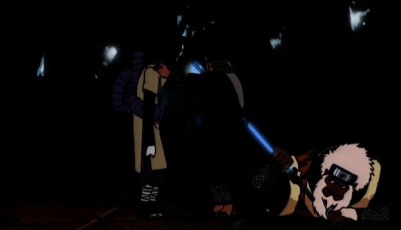 猿飞日斩弥留之际图