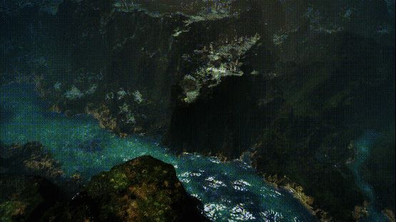 游戏中的近路场景图片