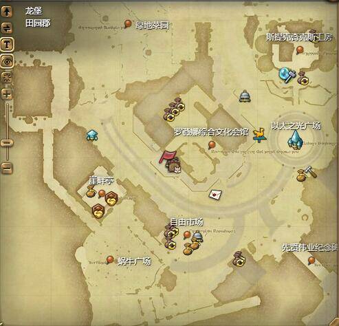 田园郡兑换位置相关图片