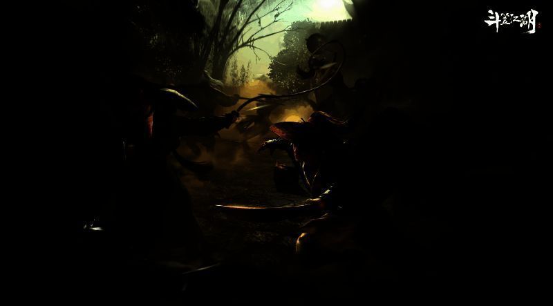 《斗笠江湖》游戏画面展示,体现家国情怀与国风美术