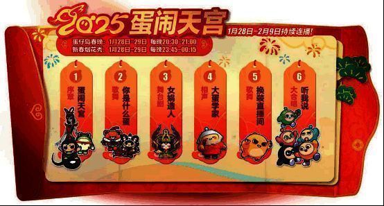 蛋仔派对蛇年天宫春晚宣传图2