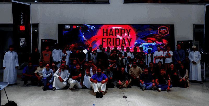 华为游戏中心与PUBG MOBILE举办赛事现场图片