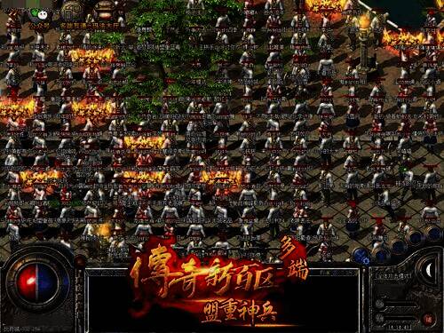 游戏中勇士战斗画面1