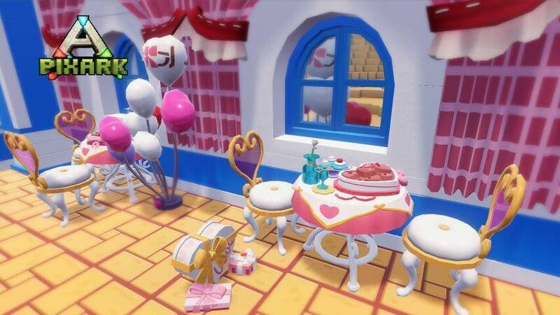 《方块方舟》中的角色画面