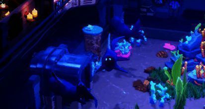 《双点博物馆》海洋生物主题博物馆展品画面