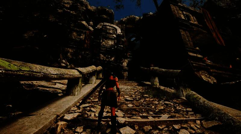 《黑光生存进化》神秘神庙地图场景图1