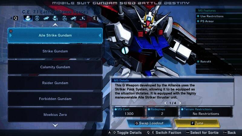 机动战士GUNDAM SEED激斗命运复刻版游戏截图6