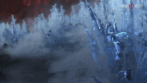 克兰蒙多大陆被魔族破坏景象