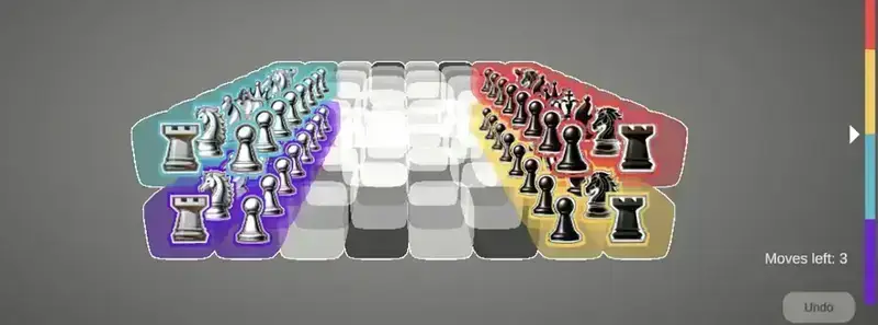 《纵横棋境》经典1v1对局画面