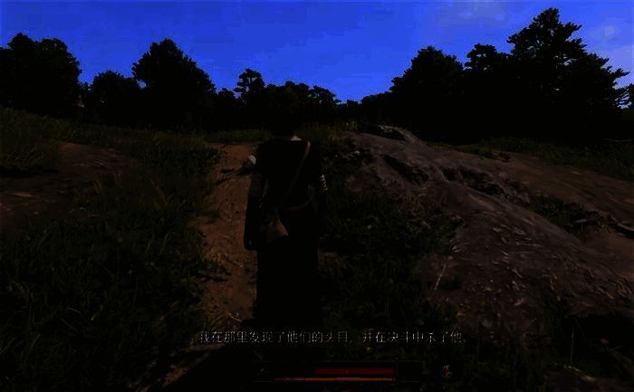 《天国：拯救2》采集草药画面