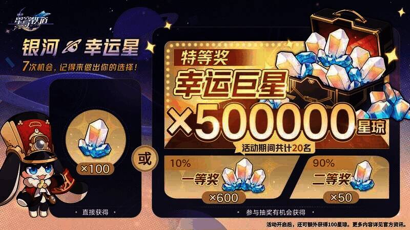 银河幸运星活动宣传图