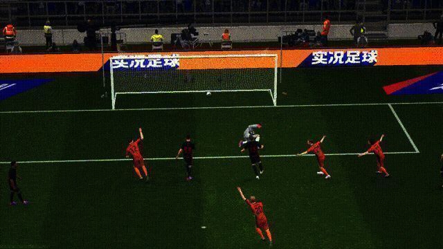 范巴斯滕飞踢进球动图