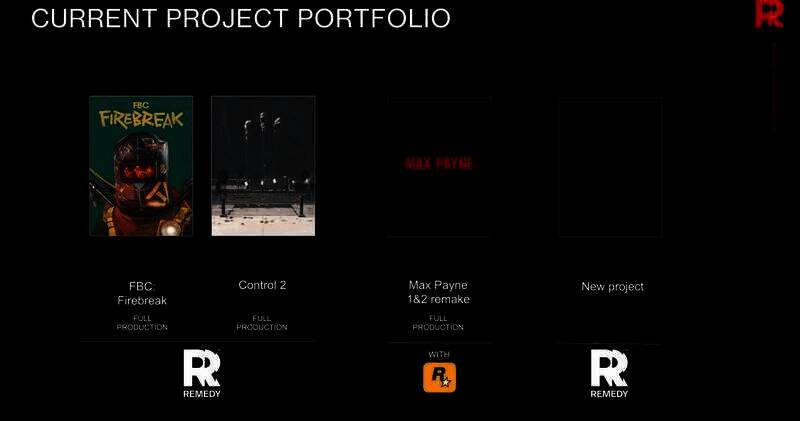 Remedy开发游戏项目相关图片