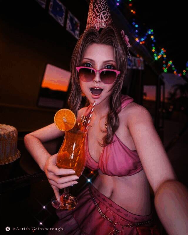 爱丽丝自拍照，形象迷人