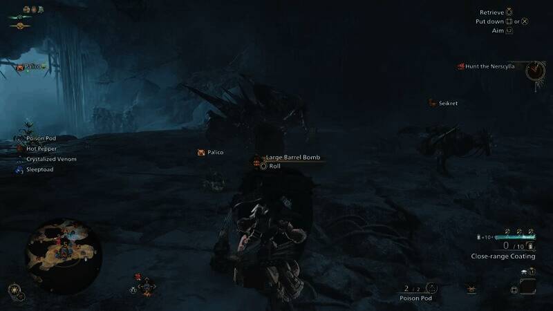 《怪物猎人：荒野》影蜘蛛狩猎视频截图6