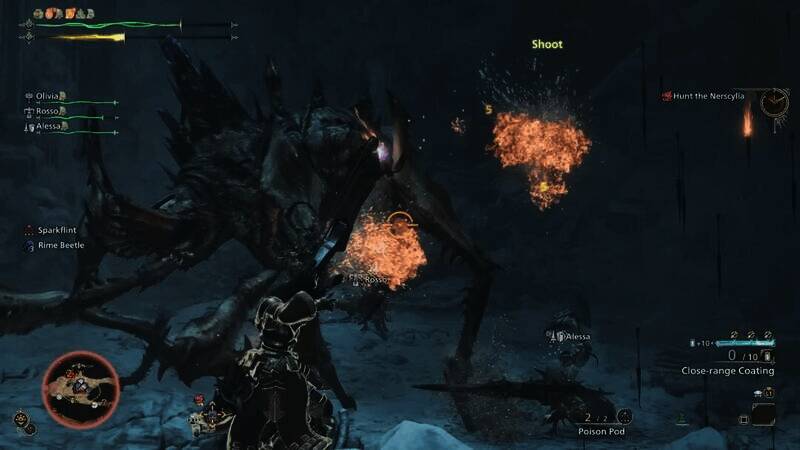 《怪物猎人：荒野》影蜘蛛狩猎视频截图9