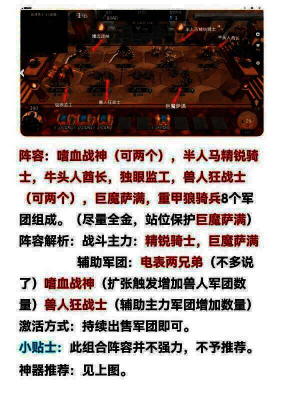 兽人电表扩张阵容图片