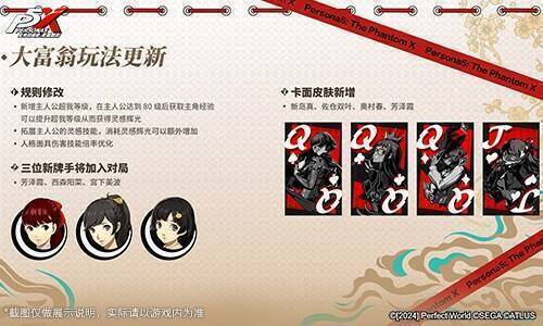 《女神异闻录:夜幕魅影》3.2.1版本大富翁S3赛季宣传图