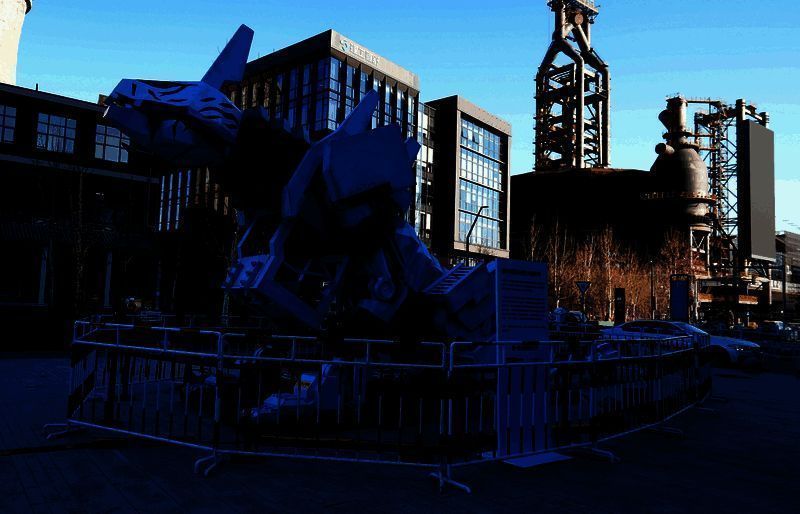 孙世前老师原创机甲作品细节图