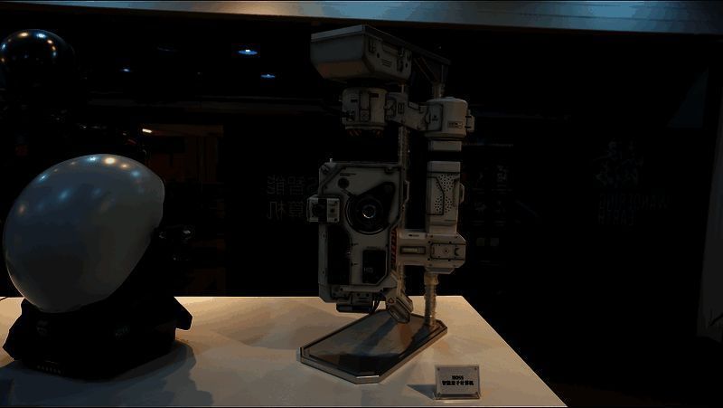 机甲快闪空间宇树科技表演图