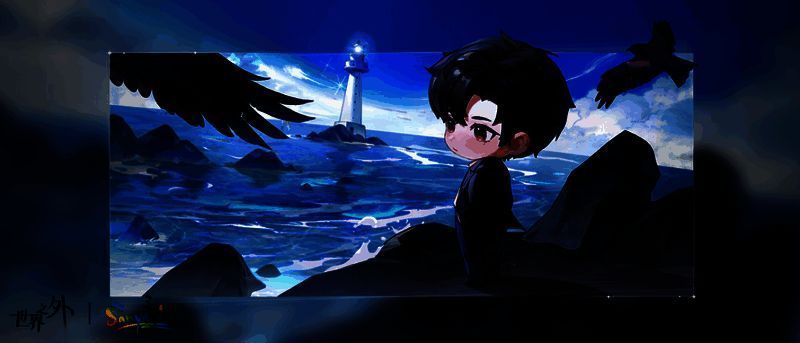 顾时夜水天一色形象图