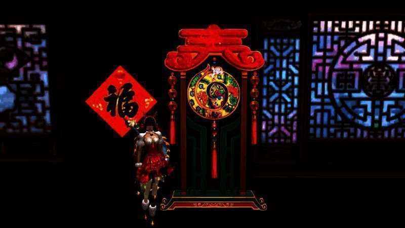 金蛇报春屏风效果图