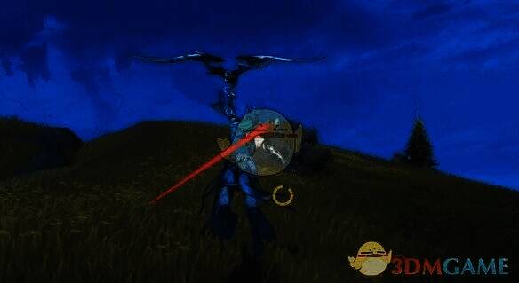 穿过塔后前行的画面图片