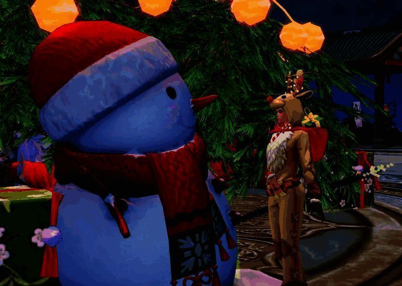 身着驯鹿奇缘的少侠图片