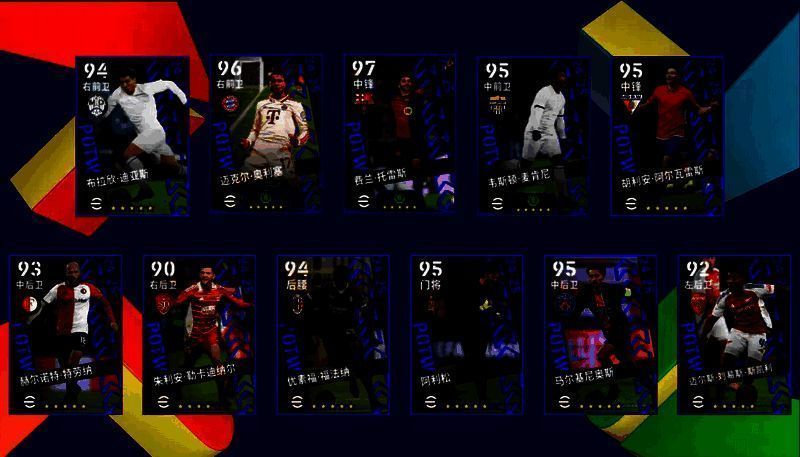 欧洲俱乐部每周精选相关图片