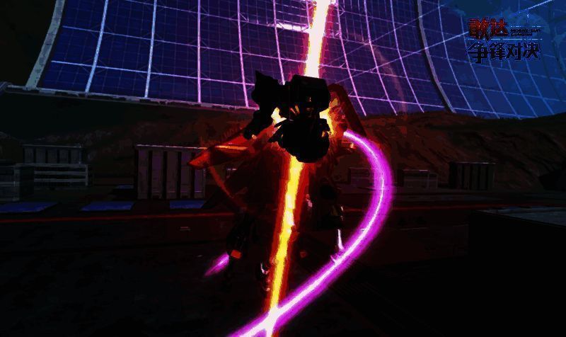 尊者敢达&风云再起格斗展示图