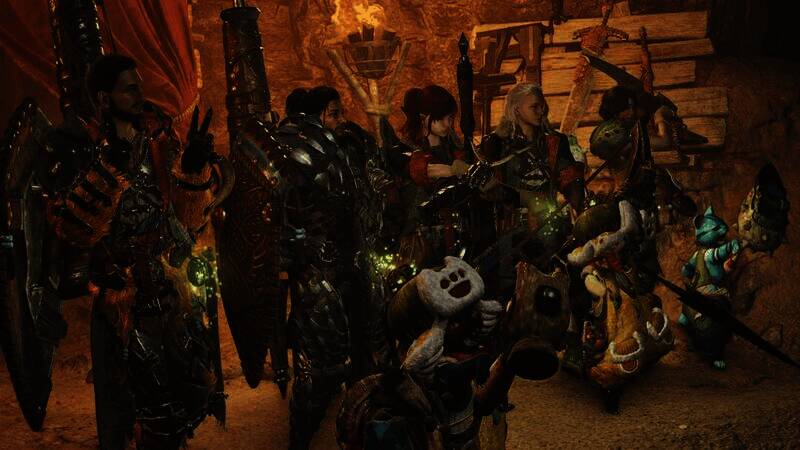 《怪物猎人:荒野》相关画面