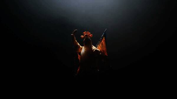 古乐团演奏画面