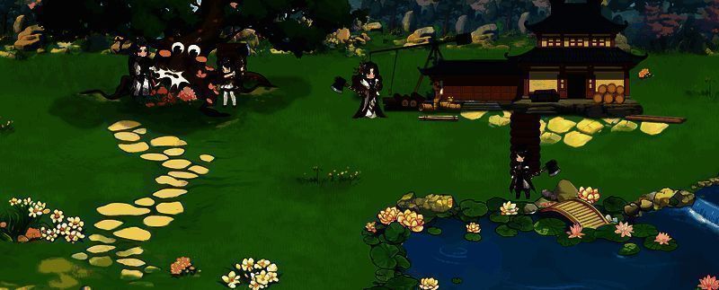 商会后山场景图