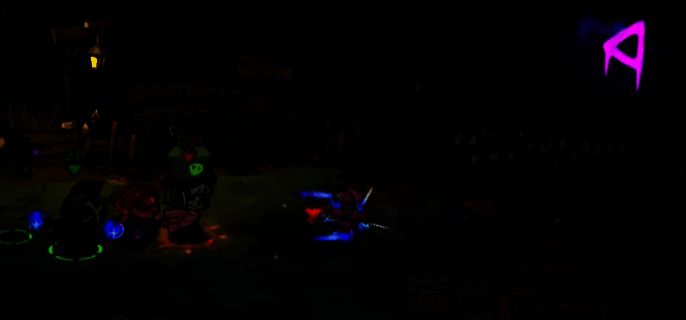 受诅咒区域场景图片