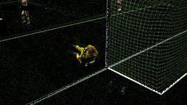 卡恩扑救单刀球的动态图片