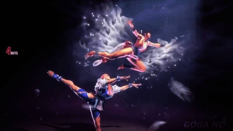 不知火舞在《街头霸王6》中的战斗截图5