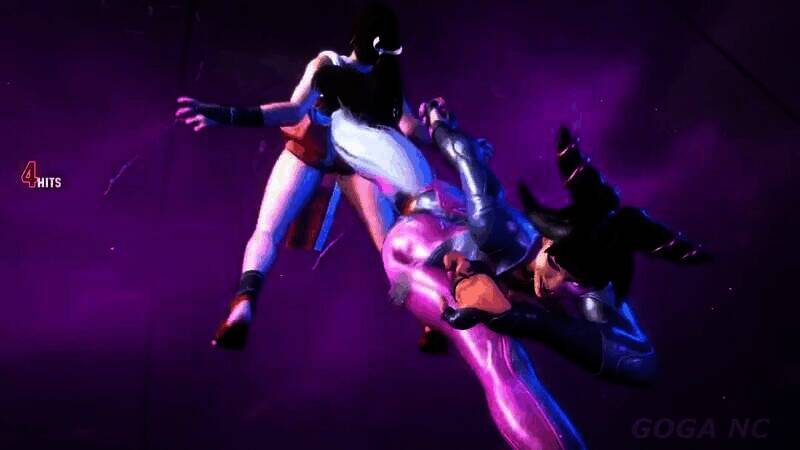 不知火舞在《街头霸王6》中的战斗截图6