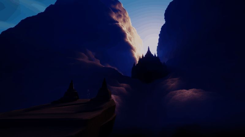 《光·遇》地图解锁相关画面