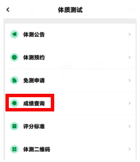 步道乐跑点击成绩查询界面示例