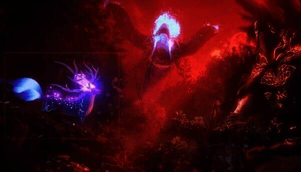 七色鹿大招特效图片