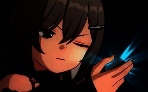 《崩坏：星穹铁道》中爱摸鱼的青雀画面