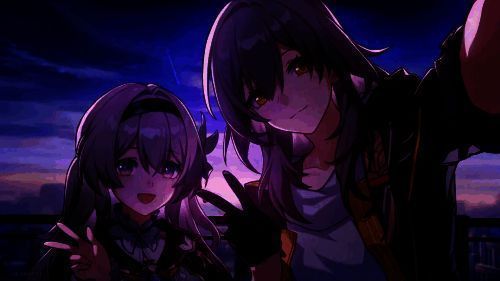 《崩坏：星穹铁道》中流萤相关画面