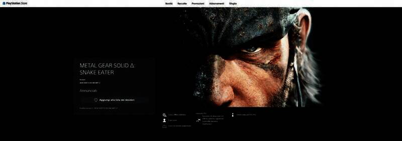 《合金装备3:重制版》相关画面