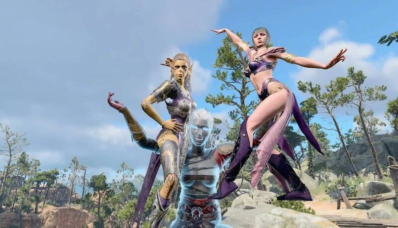 《博德之门3》创意截图