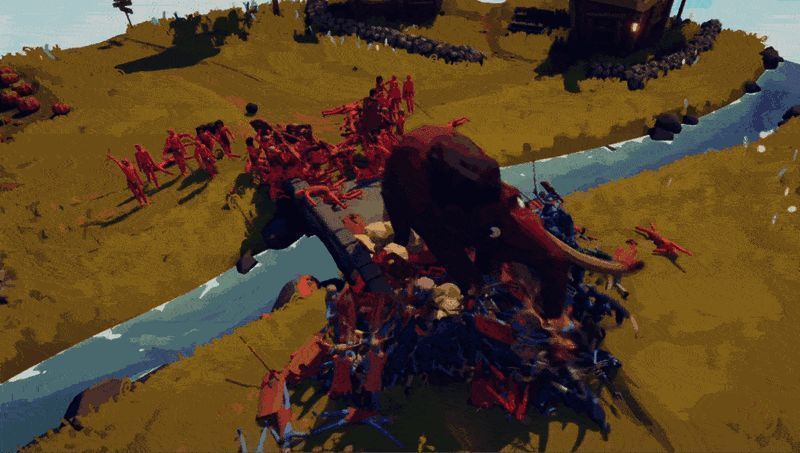 兵种克制战斗动图