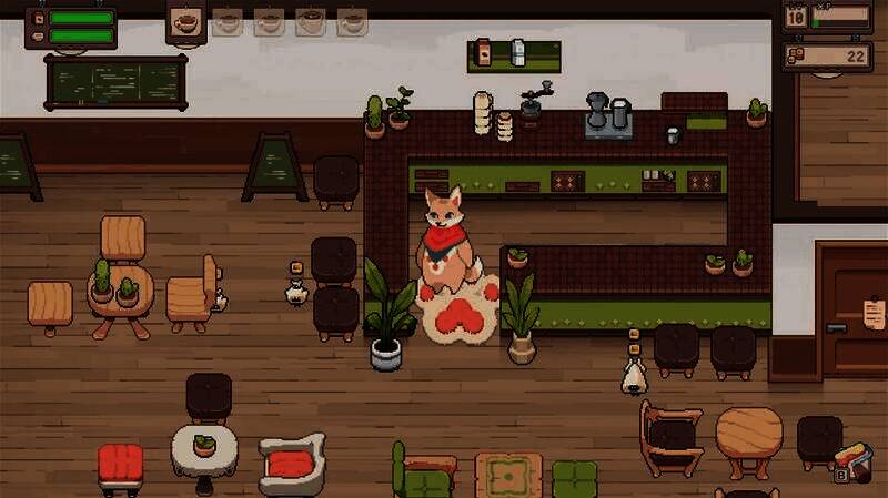 《尾侧：舒适咖啡馆模拟》咖啡馆装饰图片