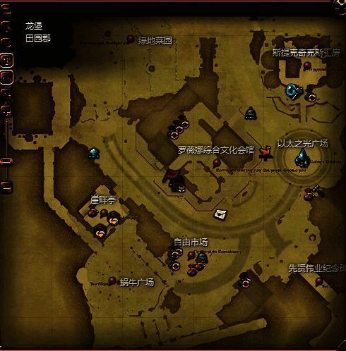 田园郡库洛·阿里亚珀位置图