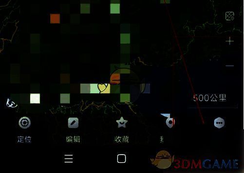 奥维互动地图主界面点击更多按钮示例图